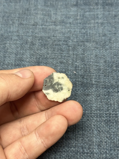 古玩玉器清代精品天然八卦天然翡翠花片拍賣,當前價格98元