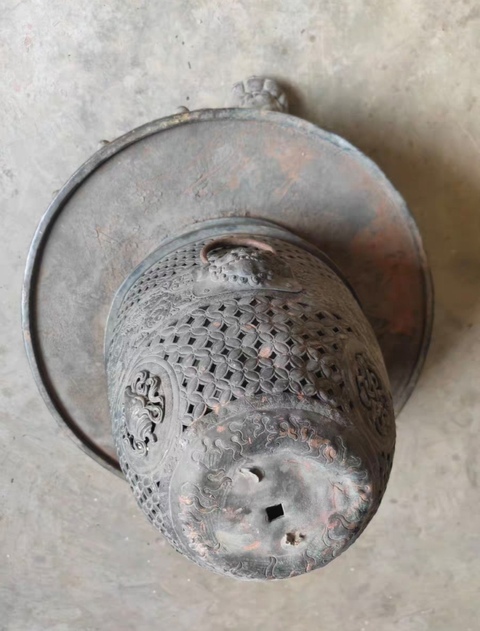 古玩銅器熏爐真品鑒賞圖