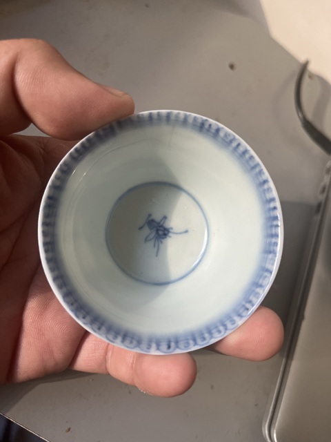 古玩陶瓷青花人物故事紋杯拍賣，當(dāng)前價(jià)格12888元