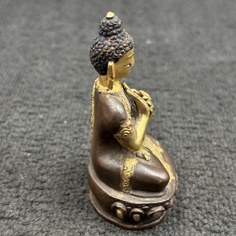 古玩銅器銅佛像真品鑒賞圖