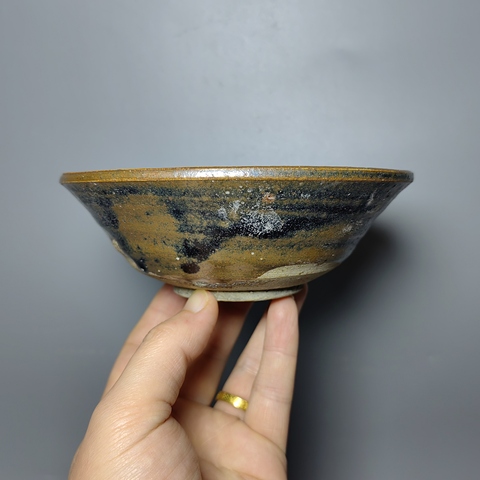古玩陶瓷元代,磁州窯茶碗拍賣,當前價格999元