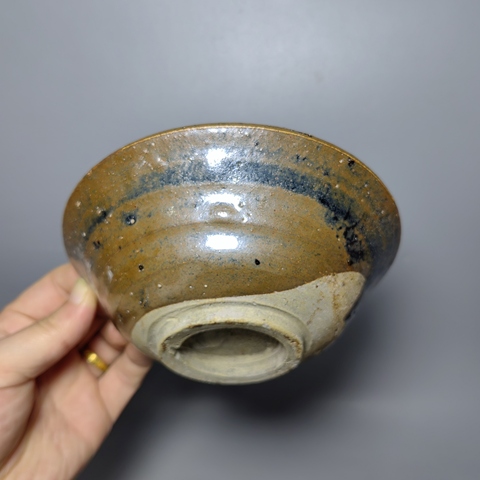 古玩陶瓷元代,磁州窯茶碗拍賣,當前價格999元