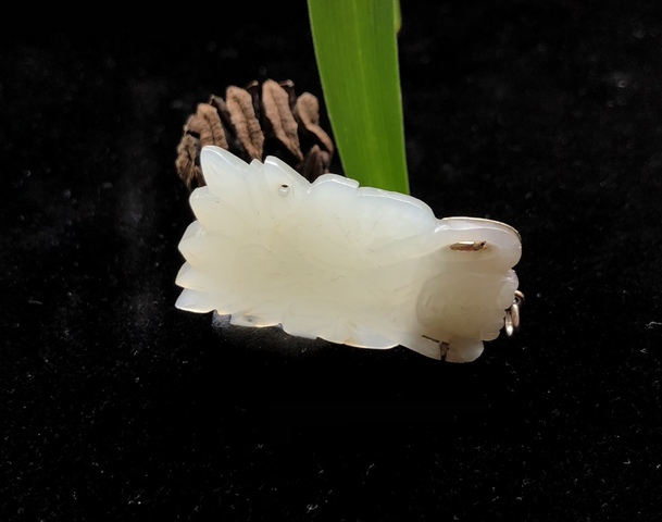 古玩玉器清代和田玉雕“善財(cái)童子”拍賣(mài),當(dāng)前價(jià)格13800元