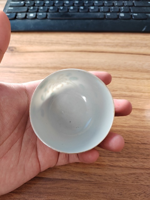 古玩陶瓷花卉紋粉彩杯拍賣,當前價格1200元