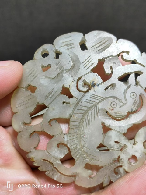 古玩玉器清代岫玉老虎玉佩拍賣,當前價格0元