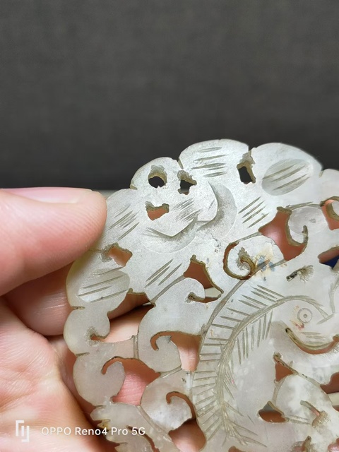 古玩玉器清代岫玉老虎玉佩拍賣,當前價格0元