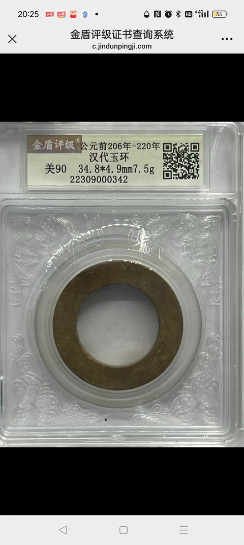古玩玉器玉瑗拍賣,當前價格800元
