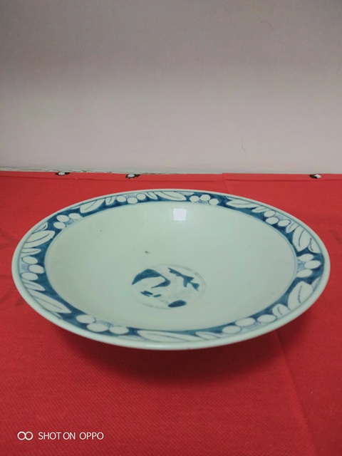 古玩陶瓷青花福祿壽三星人物紋碗拍賣,當前價格896元