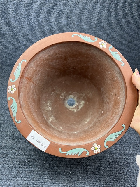 古玩雜項(xiàng)紫砂花盆拍賣,當(dāng)前價(jià)格1388元