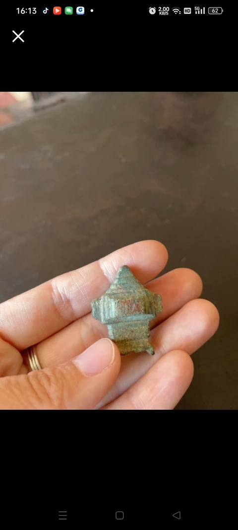 古玩銅器青銅塔真品鑒賞圖