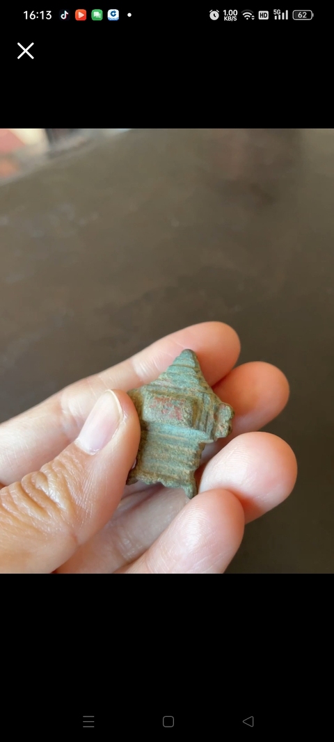 古玩銅器青銅塔真品鑒賞圖