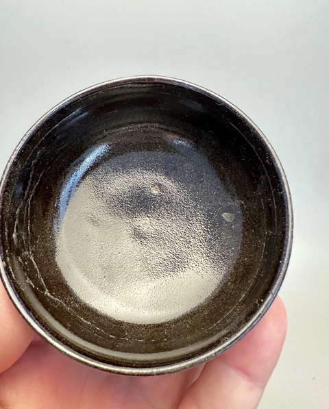 古玩陶瓷磁州窯茶葉末釉盞拍賣,當前價格1200元