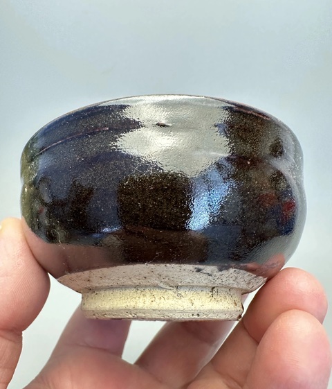 古玩陶瓷磁州窯茶葉末釉盞拍賣,當前價格1200元