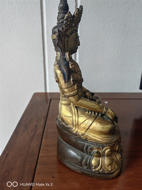 古玩銅器銅造像真品鑒賞圖