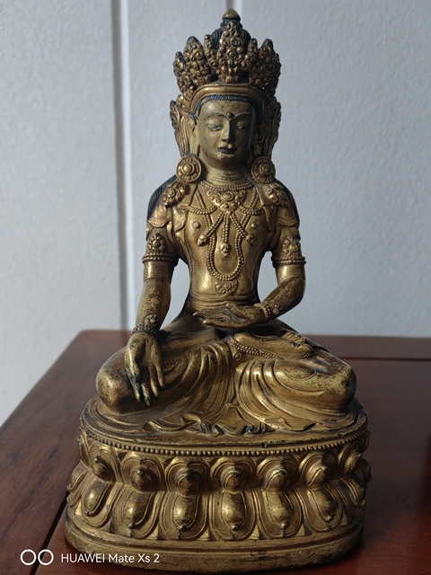 古玩銅器銅造像真品鑒賞圖