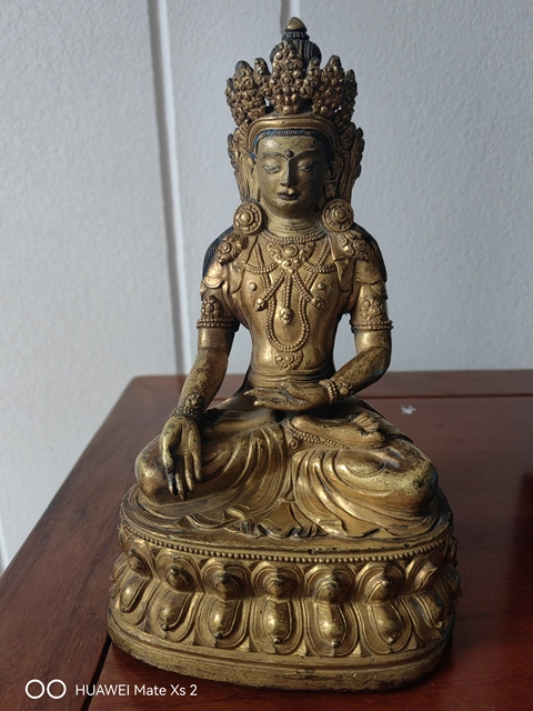 古玩銅器銅造像真品鑒賞圖