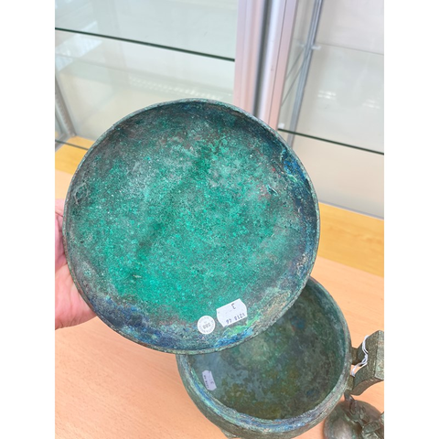 古玩銅器銅鼎真品鑒賞圖