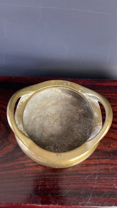 古玩銅器銅爐真品鑒賞圖