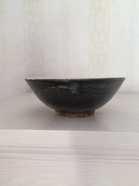 古玩陶瓷明代.磁州窯淄素碗拍賣,當(dāng)前價(jià)格99元