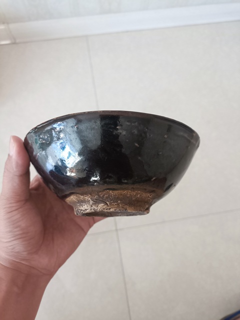 古玩陶瓷明代.磁州窯淄素碗拍賣,當(dāng)前價(jià)格99元