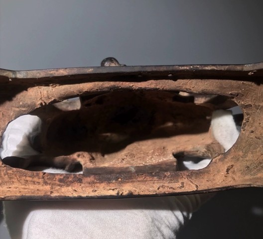 古玩銅器銅關公真品鑒賞圖