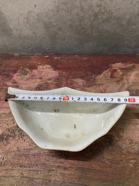古玩陶瓷光緒粉彩花鳥花卉紋貢盤拍賣,當前價格650元