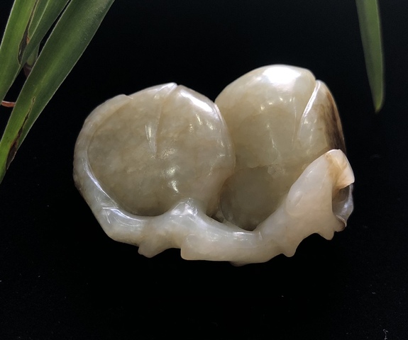 古玩玉器明代和田玉雕“瓜果墜”拍賣,當(dāng)前價格9800元
