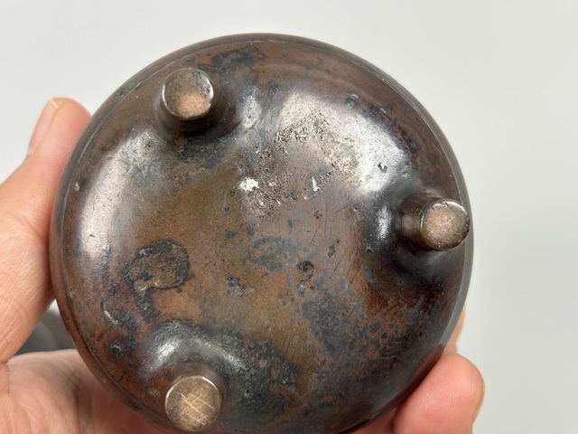 古玩銅器銅爐真品鑒賞圖
