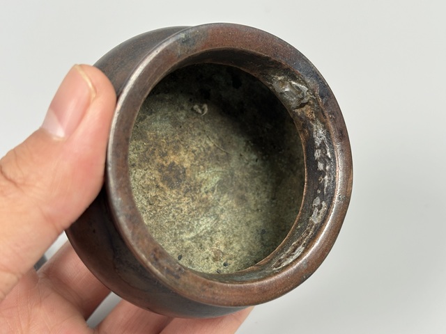 古玩銅器銅爐真品鑒賞圖