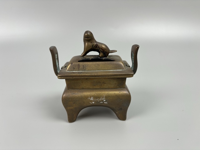 古玩銅器銅熏爐真品鑒賞圖