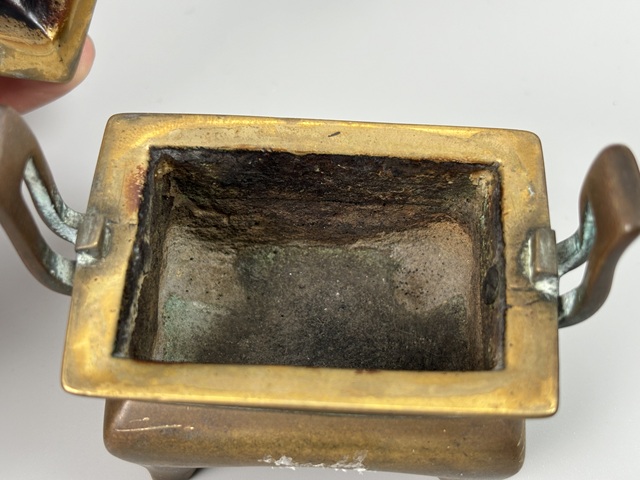 古玩銅器銅熏爐真品鑒賞圖