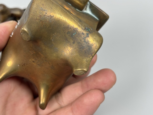 古玩銅器銅熏爐真品鑒賞圖