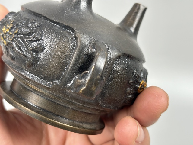 古玩銅器銅熏爐真品鑒賞圖