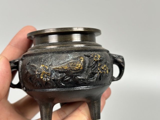 古玩銅器銅熏爐真品鑒賞圖