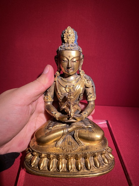 古玩銅器造像真品鑒賞圖