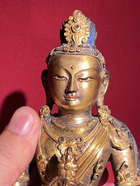 古玩銅器造像真品鑒賞圖