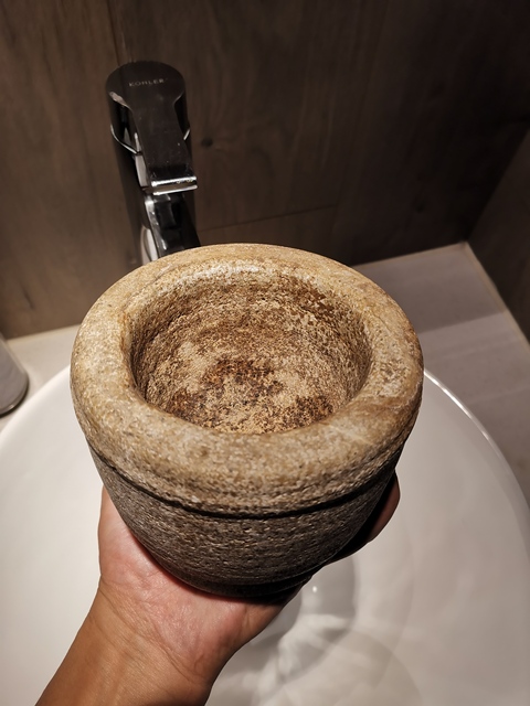 古玩雜項藥研缽真品鑒賞圖