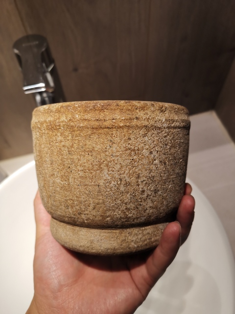 古玩雜項藥研缽真品鑒賞圖