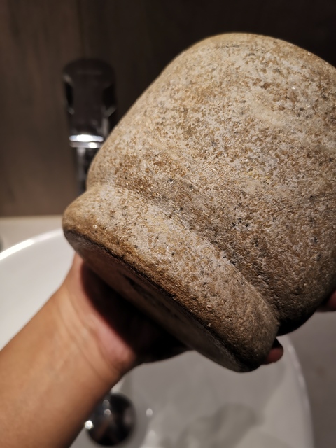 古玩雜項藥研缽真品鑒賞圖