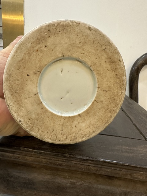 古玩陶瓷粉彩帽筒拍賣,當前價格3888元
