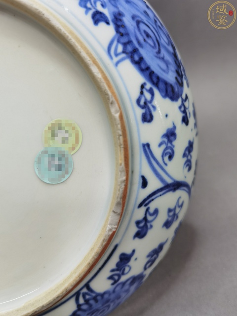 古玩陶瓷青花鳳紋盤拍賣，當前價格15000元