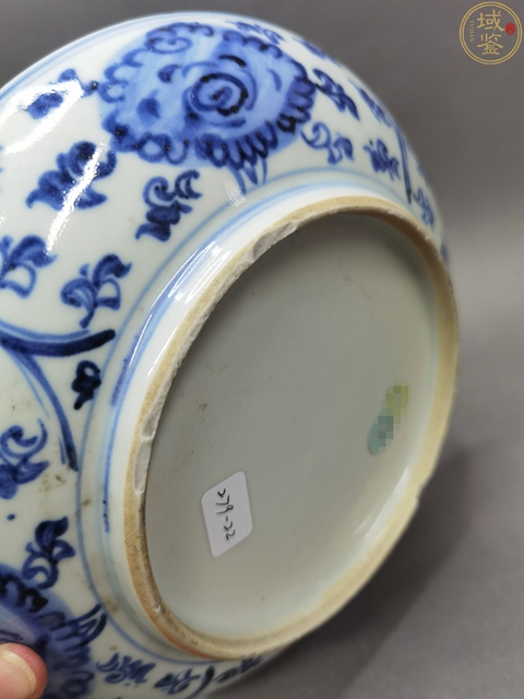 古玩陶瓷青花鳳紋盤拍賣，當前價格15000元
