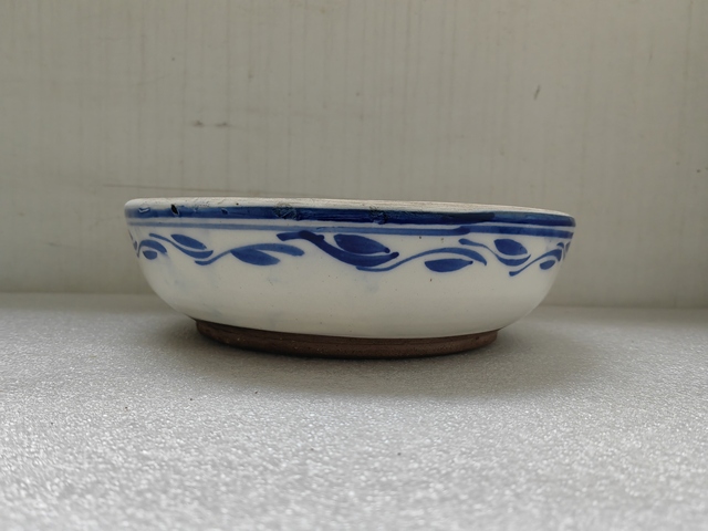 古玩陶瓷青花魚藻紋淺盤拍賣，當(dāng)前價(jià)格998元