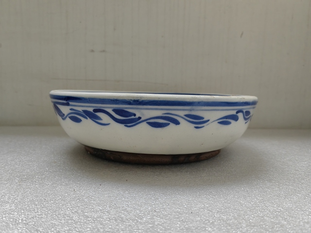 古玩陶瓷青花魚藻紋淺盤拍賣，當(dāng)前價(jià)格998元