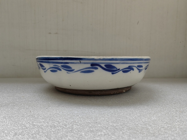 古玩陶瓷青花魚藻紋淺盤拍賣，當(dāng)前價(jià)格998元