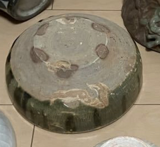 古玩陶瓷宣州窯青釉褐彩杯真品鑒賞圖