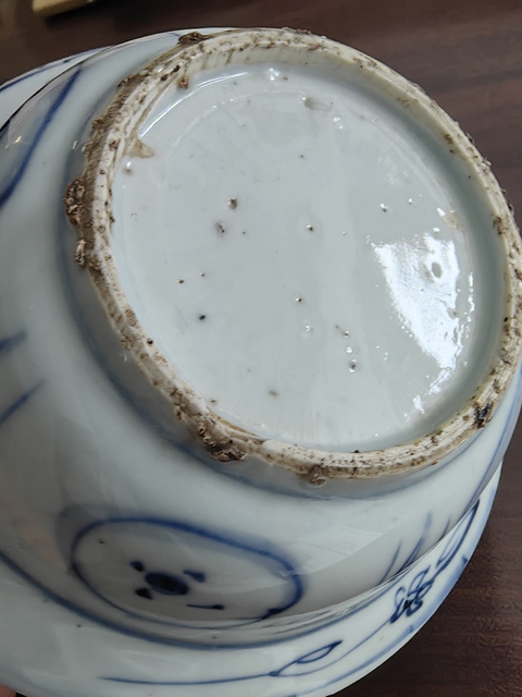古玩陶瓷青花碗真品鑒賞圖
