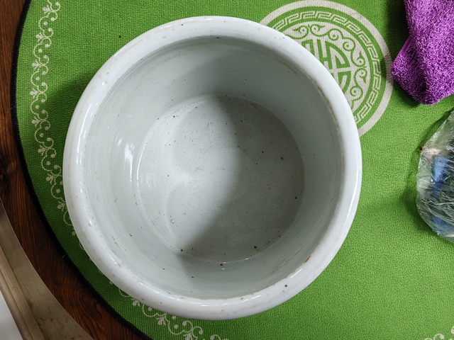 古玩陶瓷青花趕珠龍紋筒式爐真品鑒賞圖