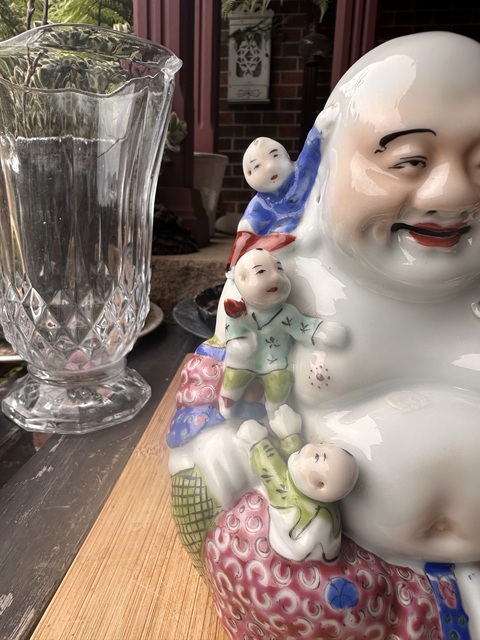 古玩陶瓷五子鬧佛真品鑒賞圖