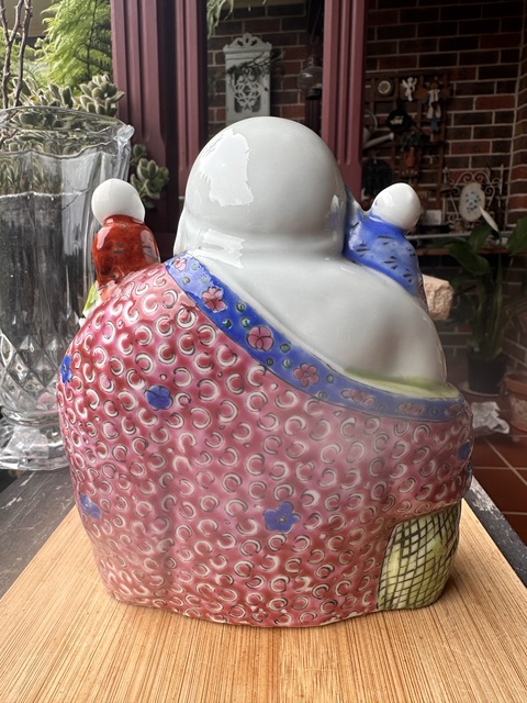 古玩陶瓷五子鬧佛真品鑒賞圖